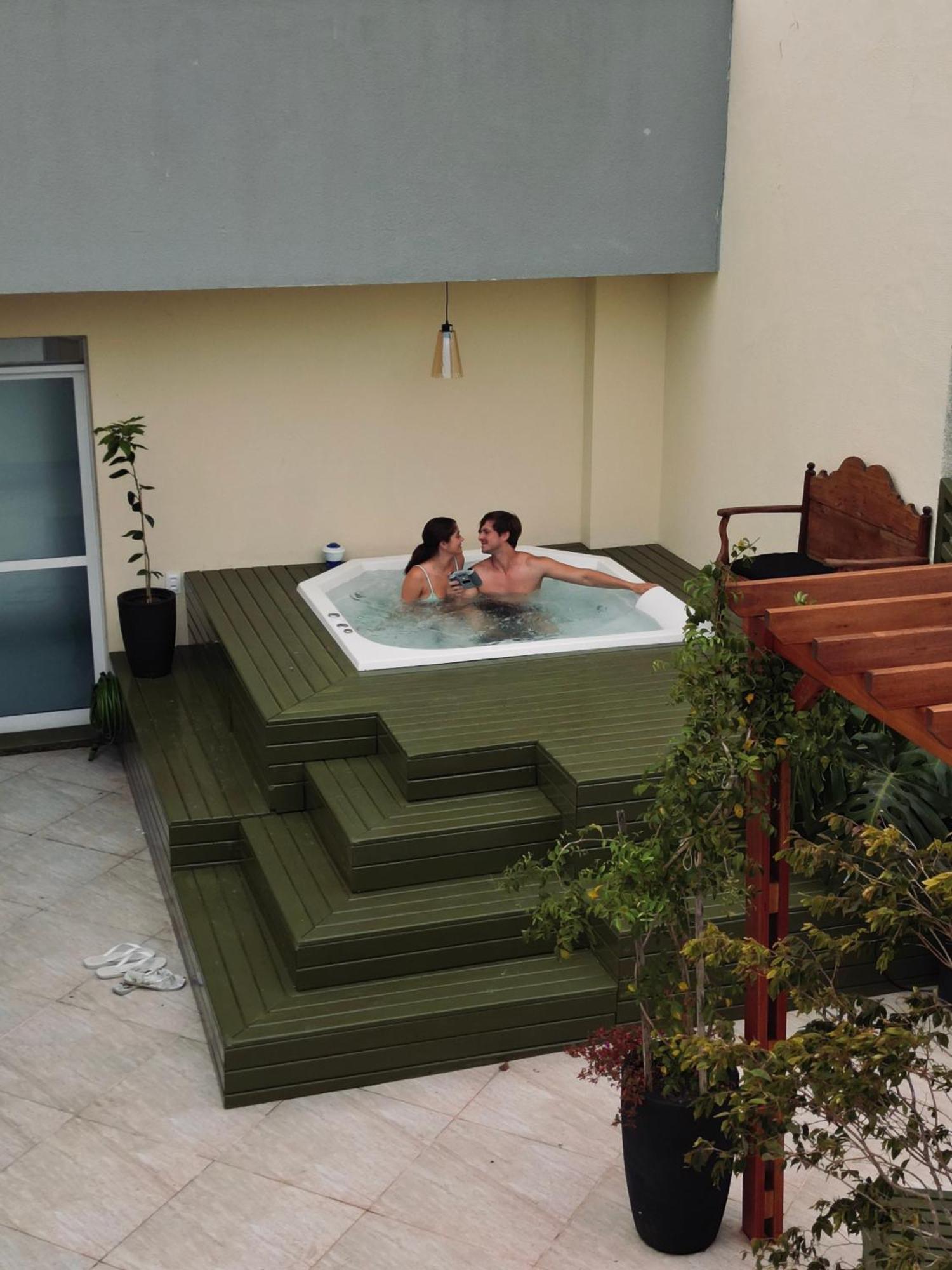 Jurere Cobertura 400M Do Mar Vista Linda Appartement Florianópolis Buitenkant foto