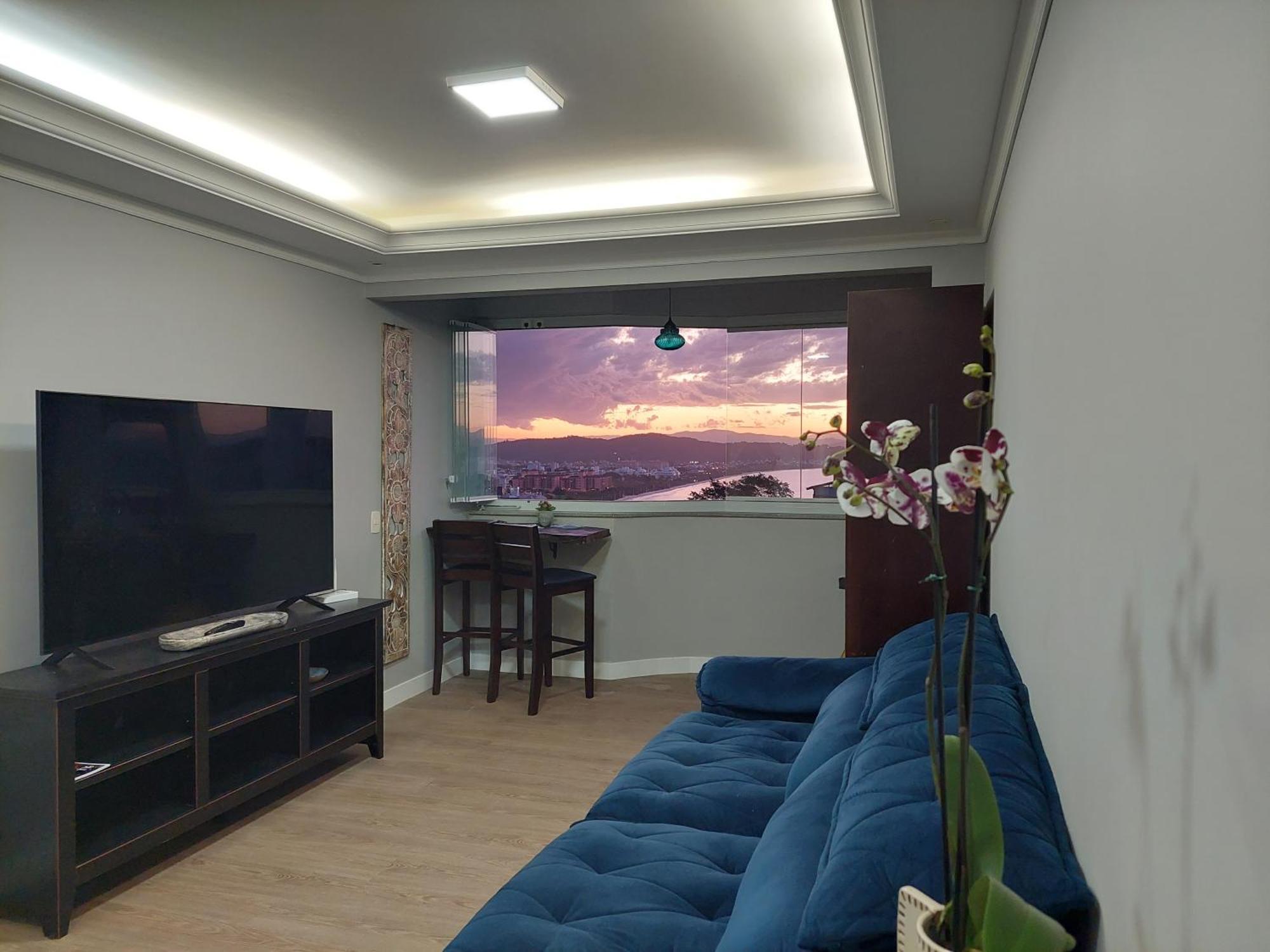 Jurere Cobertura 400M Do Mar Vista Linda Appartement Florianópolis Buitenkant foto